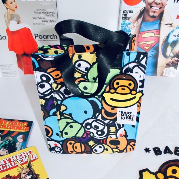 A BATHING APE BAPE Baby Milo Tote Bag - Picture 3 of 8